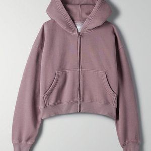 NWT Cozy AF Perfect Zip-Up in Mauve (Medium)